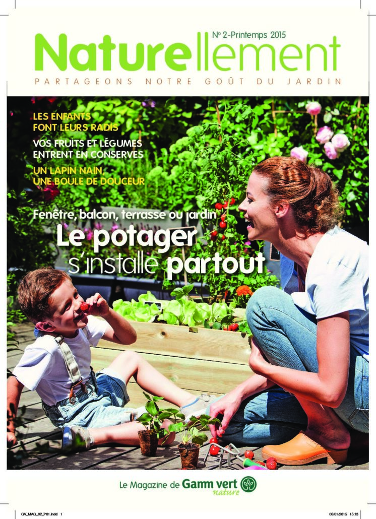 Couverture Gamm Vert Nature Printemps 2015